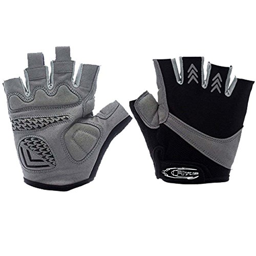 YJS Flycam Fahrradhandschuhe für Herren&Damen Workout Gewichtheberhandschuhe Gymnastiktraining Mountain Half Finger Fahrradhandschuhe Atmungsaktive Fitnesshandschuhe Handschuhe PWGL002 YJS Flycam Fahrradhandschuhe für Herren&Damen Workout Gewichtheberhandschuhe Gymnastiktraining Mountain Half Finger Fahrradhandschuhe Atmungsaktive Fitnesshandschuhe Handschuhe PWGL002 von YJS