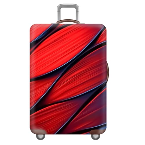 Koffer SchutzhüLle,3D Blumen Tropical Botanical Leaf Print KofferhüLle KofferschutzhüLle,Elastisch KofferschutzhüLle FüR 18-32 Zoll Luggage Cover FüR Erwachsene,Frauen,MäDchen (Rot,XL(29-32inch)) Koffer SchutzhüLle,3D Blumen Tropical Botanical Leaf Print KofferhüLle KofferschutzhüLle,Elastisch KofferschutzhüLle FüR 18-32 Zoll Luggage Cover FüR Erwachsene,Frauen,MäDchen (Rot,XL(29-32inch)) von YJSZY