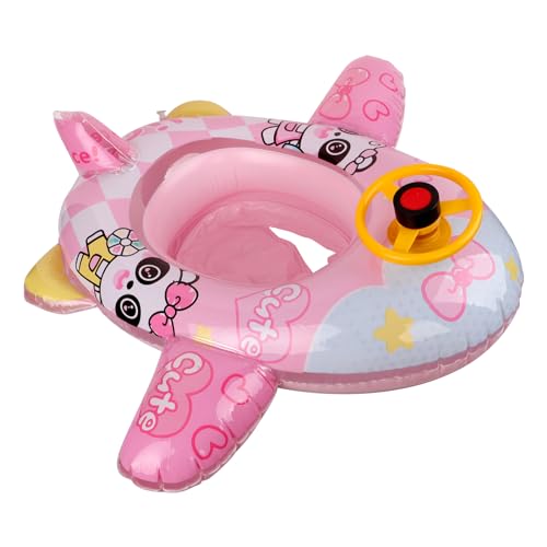 Kleinkinder Niedlicher Schwimmsitz Kinder Aufblasbare Schwimmringe kreativer Flugzeug Schwimmring Baby Schwimmhilfe mit Lenkrad-Griff Schönes Schwimmkreis für Schwimmbad, Strand Kleinkinder Niedlicher Schwimmsitz Kinder Aufblasbare Schwimmringe kreativer Flugzeug Schwimmring Baby Schwimmhilfe mit Lenkrad-Griff Schönes Schwimmkreis für Schwimmbad, Strand von YJZQ