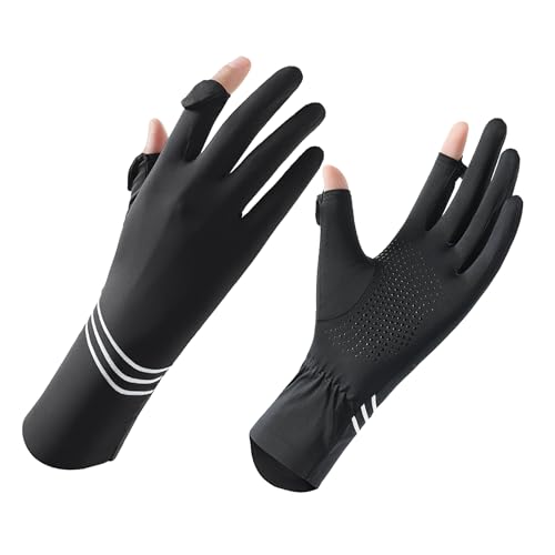 YJZQ Damen Weiche Sommerhandschuhe UV Schutz Handschuhe Atmungsaktive Touchscreen Handschuhe rutschfeste Reithandschuhe Bequeme Sporthandschuhe für Radfahren, Golf, Reisen YJZQ Damen Weiche Sommerhandschuhe UV Schutz Handschuhe Atmungsaktive Touchscreen Handschuhe rutschfeste Reithandschuhe Bequeme Sporthandschuhe für Radfahren, Golf, Reisen von YJZQ