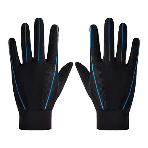 YJZQ Herren Fahrradhandschuhe rutschfest Touchscreen Vollfinger Handschuhe Sommer UV Schutz Handschuhe Kurz Dünn Atmungsaktive Sonnenschutz Fäustlinge Damen Gloves Radfahren Outdoor YJZQ Herren Fahrradhandschuhe rutschfest Touchscreen Vollfinger Handschuhe Sommer UV Schutz Handschuhe Kurz Dünn Atmungsaktive Sonnenschutz Fäustlinge Damen Gloves Radfahren Outdoor von YJZQ