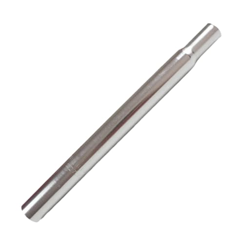 Sattelstütze für Mountainbike, aus Aluminiumlegierung, einziehbares Sattelrohr, Fahrradzubehör, 25,4/27,2 mm (27,2 x 300 mm, Silber) von YKAIG