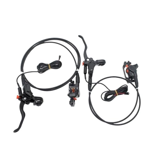 YKAIG Fahrrad Elektrische Klapp Fahrrad Hydraulische Scheiben Bremse Power Off Kompatibel Fahren Öl Disc Bremse Von Fahrrad Bremssattel Teile(1 Pair F Type Brake) von YKAIG