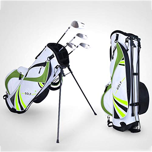 Golftaschen für Männer, Golfschlägertaschen for Herren/Damen, Golf-Standtasche mit 6-facher Trennwand | Ultraleichter, perfekter schwerer Taschenständer for den Golfplatz mit zwei Riemen for einfachen von YKMYXZ