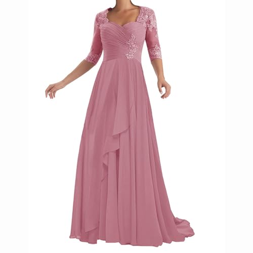 YKSEND Abendkleid Elegant Damen Cocktailkleide Ladies Evening Dress Schlitz Temperament Gastgeber Solo Jahresversammlung Kleid,C,US18W von YKSEND