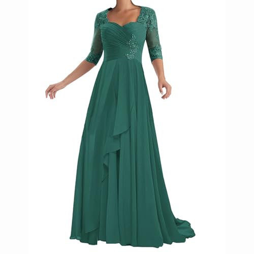 YKSEND Abendkleid Elegant Damen Cocktailkleide Ladies Evening Dress Schlitz Temperament Gastgeber Solo Jahresversammlung Kleid,D,US24W von YKSEND