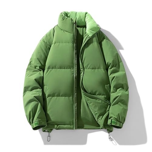 YKSEND Daunenjacke Herrens Cropped Puffer Jacket Winter Warm Down Coats Paar Tops Eignen Sich für Outdoor-Sportarten Wie Skifahren und Skaten,F,XL von YKSEND