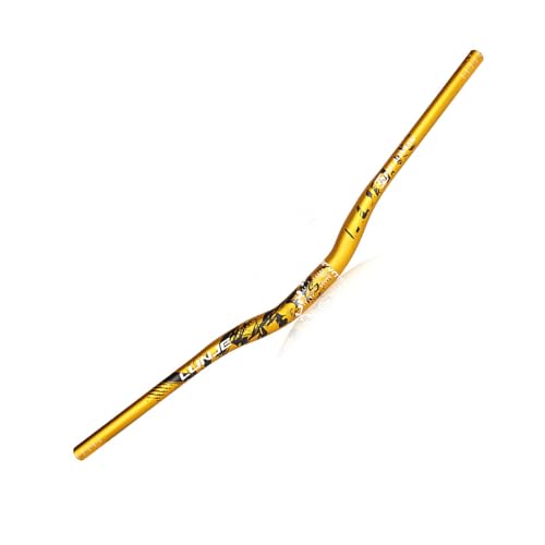 YLME MTB-Lenker, 31,8 * 720/780Mm MTB-Lenker in Schwalbenform, MTB-Lenker Fahrradlenkererhöhung Aus Aluminiumlegierung, Für BMX MTB,Gold,780MM YLME MTB-Lenker, 31,8 * 720/780Mm MTB-Lenker in Schwalbenform, MTB-Lenker Fahrradlenkererhöhung Aus Aluminiumlegierung, Für BMX MTB,Gold,780MM von YLME