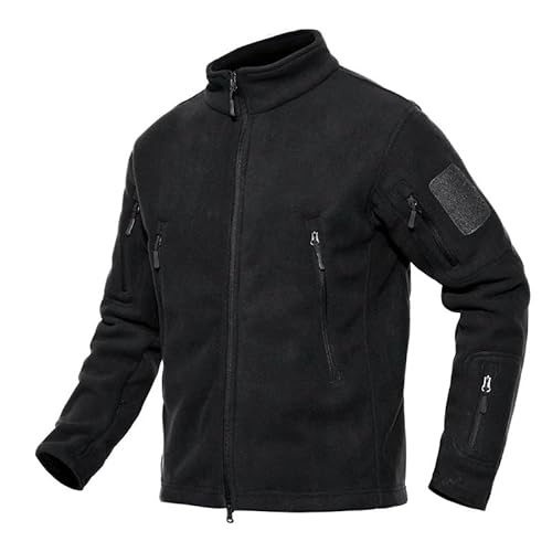 YLQQdMK Winterjacke Herren Winterjacke Warmes Mantel Spleißen Herrenarbeitsmantel Windschutzjacke-Schwarz-4Xl von YLQQdMK