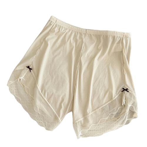 YMWANJUN Damen-Shorts Süßer Sommer Dünn Bequemer Fit Pyjamas Shorts Für Frauen Halbe Slip -Shorts Für Under Kleider-b-einheitsgröße von YMWANJUN