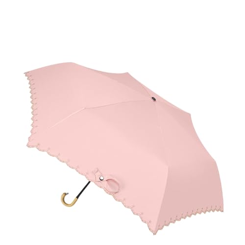YMWANJUN Regenschirm Handheld Parasol Summer Beach Hochzeiten Tragbares Kleines Parasol Leichtes Handtasche Compact Dach-j-einheitsgröße von YMWANJUN