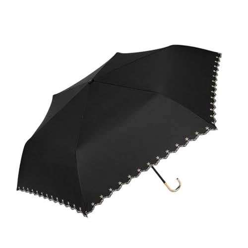 YMWANJUN Regenschirm Kompakter Regenschirm Kleiner Regenschirm Für Frauen Hochzeiten Tragbarer Handheld Parasol-e-einheitsgröße von YMWANJUN