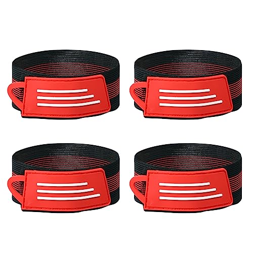 YMXQUP 4Pcs Bike Ankle Bein Strap Elastische Bike Ankle Reiten Gamasche Radfahren Sicherheit Binden Einstellbare Radfahren Knöchel Befestigungs Gürtel von YMXQUP