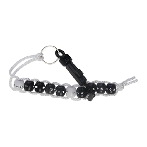 YMXQUP Golfs-Perlen, Zähler, Strichzähler, Punktzähler, Golf-Punktezähler, Golf-Schusszähler, Armbänder mit Clip von YMXQUP