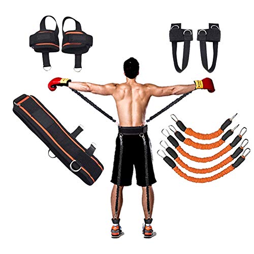 Krafttraining Seil für Boxen, Basketball, Fechten Ausbildung Widerstand Seil Blau Stretch Cord Zugseil Fitnessgeräte Krafttraining Seil für Boxen, Basketball, Fechten Ausbildung Widerstand Seil Blau Stretch Cord Zugseil Fitnessgeräte von YNXing