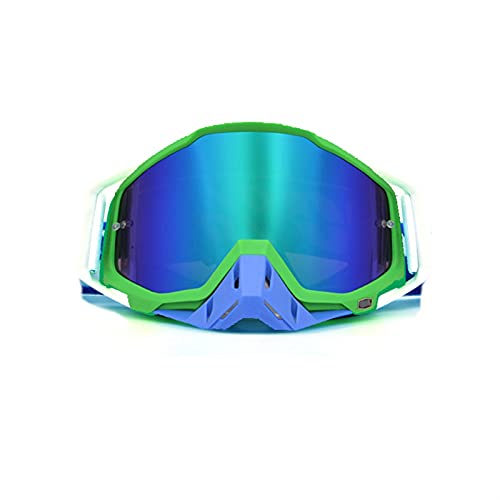 YNZUNMY Motocross Brille,Motorradbrille,Crossbrille Mode Motocross Brille Cool Off-Road Racing Reiten Goggle Dirt Bike Gear Outdoor Radfahren ATV Motorrad Helm Brille(5) von YNZUNMY