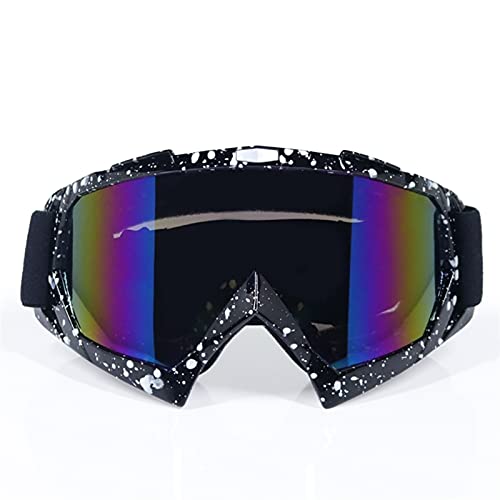 YNZUNMY Motocross Brille,Motorradbrille,Crossbrille Motocross Goggles Professionelle Dirt Bike Motorrad Brille Outdoor Out Outdoor Road Goggles Downhill Motorrad Gläser(Fg) von YNZUNMY