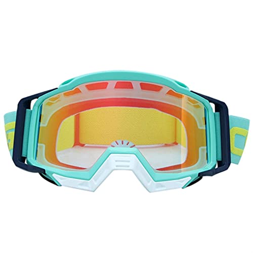 YNZUNMY Motocross Brille,Motorradbrille,Crossbrille Motorradbrillen Goggles Motocross-Goggles-Helm Moto-Schmutz-Bike ATV-Ski im Freien Sportglas-Scooter(Goggles Glasses 6) von YNZUNMY