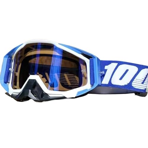 YNZUNMY Motocross Brille,Motorradbrille,Crossbrille Schutzbrille, Motorradhelm-Schutzbrille, Offroad-Schutzbrille, Wind- und sandstaubdichte Schutzbrille(3) von YNZUNMY