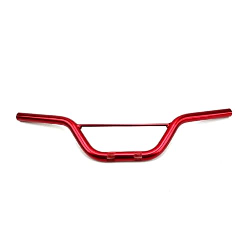 YNZUNMY Motorrad Lenker,Motorcycle Handlebar Universal 22mm 7/8 "Aluminium Motorrad Lenker for Motocross Mini Dirt Pit Bike(Red) von YNZUNMY