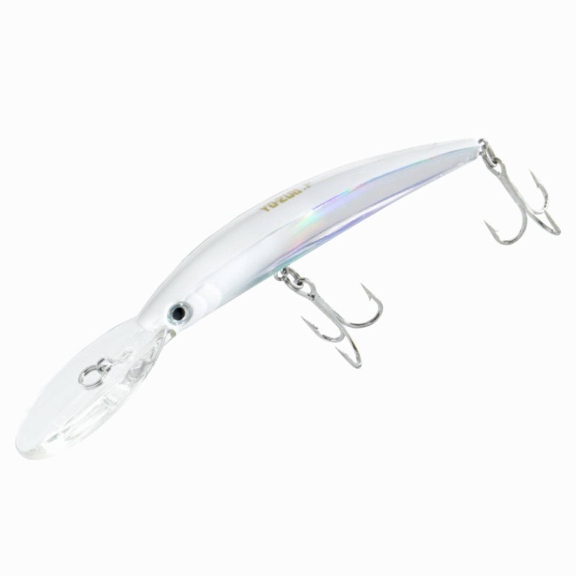 Wobbler Crystal Deep Diver 110 weiß von YO-ZURI