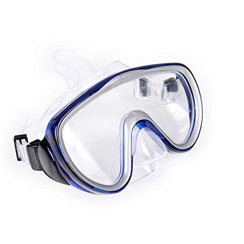 Tauchmasken, Schnorchelmaske, Silikon, gehärtetes Glas, Schwimmbrille, Antibeschlag-Unterwasser-Tauchmaske, Schwimm- und Schnorchelausrüstung für Erwachsene von YOFOKE