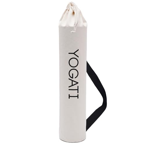 YOGATI Yogatasche aus Baumwolle mit verstellbarem Gurt. Transporttasche für Yoga- und Sportmatten. Sporttasche für Männer und Frauen. Tasche für Yogamatten. YOGATI Yogatasche aus Baumwolle mit verstellbarem Gurt. Transporttasche für Yoga- und Sportmatten. Sporttasche für Männer und Frauen. Tasche für Yogamatten. von YOGATI