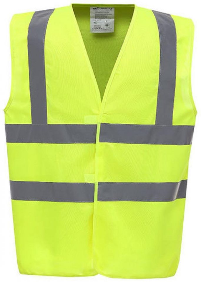 YOKO Warnweste Sicherheitsweste High Visibility 2 Bands & Braces Waistcoat von YOKO