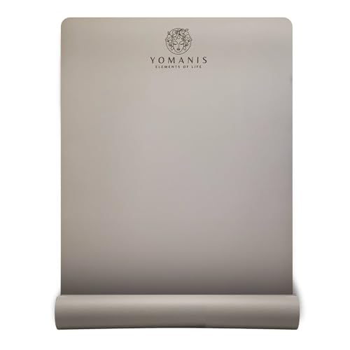 YOMANIS Kautschuk & PU Yogamatte | 185 x 68 cm x 4 mm | Yoga matte, Fitnessmatte, Sportmatte, Gymnastikmatte rutschfest extra breit | 2in1 YogaGurt YOMANIS Kautschuk & PU Yogamatte | 185 x 68 cm x 4 mm | Yoga matte, Fitnessmatte, Sportmatte, Gymnastikmatte rutschfest extra breit | 2in1 YogaGurt von YOMANIS