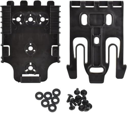 YONCONO QLS Schnellverriegelungssystem Kit, Plattformbefestigung für Duty Holster mit Feststellgabel und Empfängerplatte und Zubehör YONCONO QLS Schnellverriegelungssystem Kit, Plattformbefestigung für Duty Holster mit Feststellgabel und Empfängerplatte und Zubehör von YONCONO