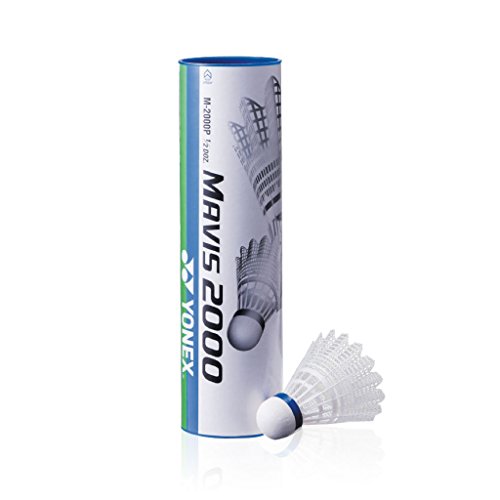 YONEX Mavis 2000 Badminton-Federbälle Tube of 6, 78-Medium-Blue YONEX Mavis 2000 Badminton-Federbälle Tube of 6, 78-Medium-Blue von YONEX
