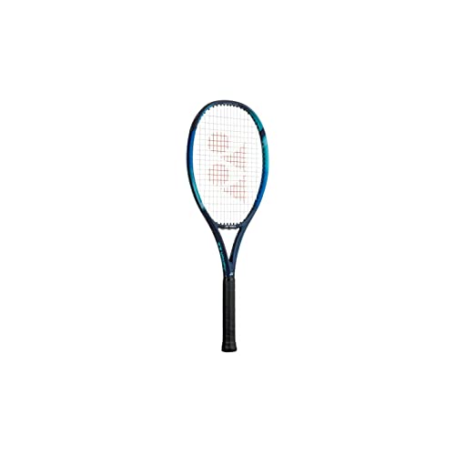 YONEX 22 Ezone Feel ungeseilte G Tennisschläger Wettkampfschläger Dunkelblau – Hellblau 2 von YONEX