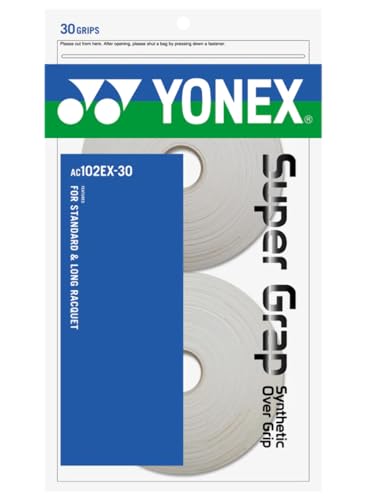 YONEX AC102EX-30 Super GRAP Rollschläger Overgrip (30 Wraps) (grün) von YONEX