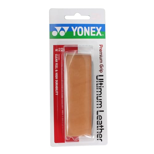 YONEX AC221 Tennis-Ersatzgriff, Premium Grip, Ultimate Leder, Braun YONEX AC221 Tennis-Ersatzgriff, Premium Grip, Ultimate Leder, Braun von YONEX