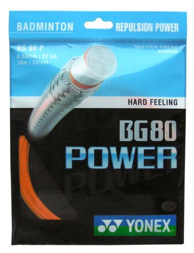 YONEX BG 80 Power, helles Orange YONEX BG 80 Power, helles Orange von YONEX