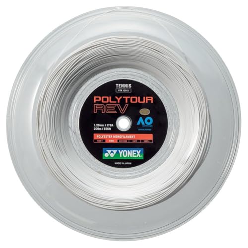YONEX Polytour Rev Tennissaite Weiß 1,25mm / 16L GA 200m / 656ft YONEX Polytour Rev Tennissaite Weiß 1,25mm / 16L GA 200m / 656ft von YONEX