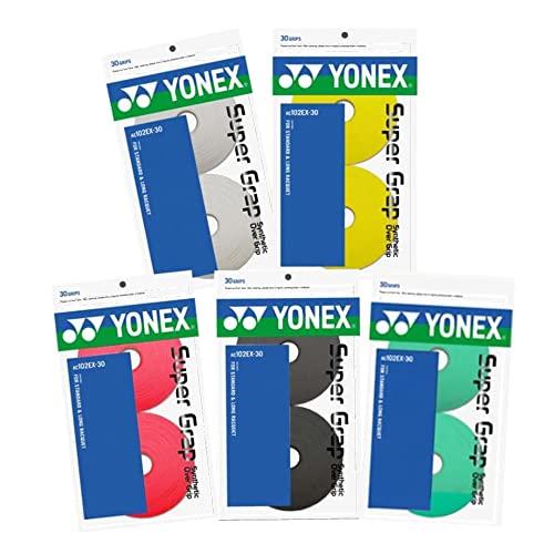 YONEX Super Grap, Tennisschläger-Übergriff, 1 x 30 Stück, Rot YONEX Super Grap, Tennisschläger-Übergriff, 1 x 30 Stück, Rot von YONEX