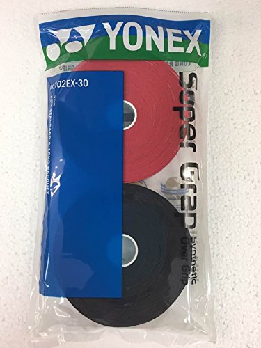 YONEX Super Grap 30er Schläger Griff, schwarz / rot YONEX Super Grap 30er Schläger Griff, schwarz / rot von YONEX