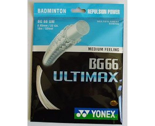 YONEX Ultimax BG66 Badmintonsaiten YONEX Ultimax BG66 Badmintonsaiten von YONEX