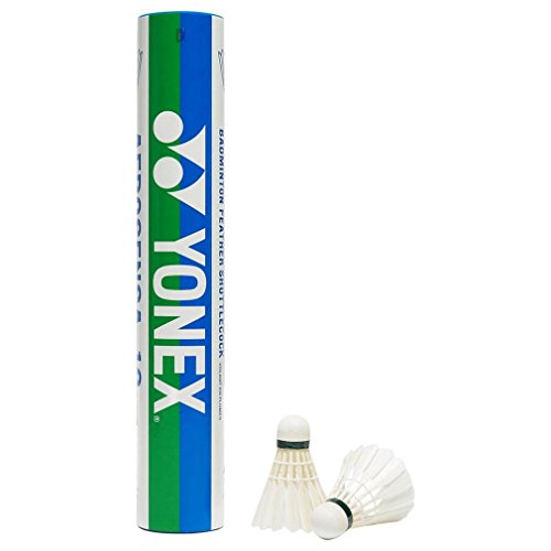 Yonex Unisex-Erwachsene 50 Championship Badminton-Federbälle, Weiß, Einheitsgröße von YONEX