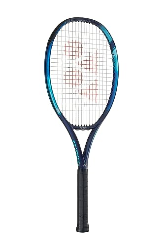 Yonex 22 Ezone 110 unbesaitet 255g Tennisschläger Turnierschläger Dunkelblau - Hellblau 2 von YONEX