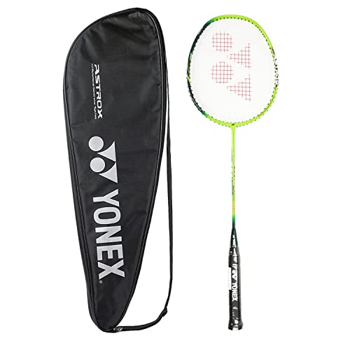 Yonex Astrox Badmintonschläger 01 Feel Strung, Lime, Graphit Yonex Astrox Badmintonschläger 01 Feel Strung, Lime, Graphit von YONEX