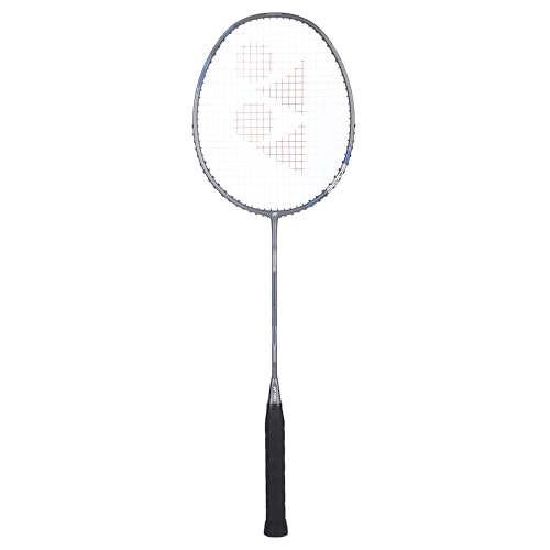 Yonex Badmintonschläger Astrox Attack 9 Gun Metal Grey G4 4U (80GMS-14,5 kg) (Made in India) von YONEX