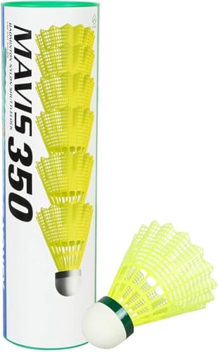 Yonex Ball Badm-Ball Mavis 350 6er Dose, gelb,Slow Yonex Ball Badm-Ball Mavis 350 6er Dose, gelb,Slow von YONEX