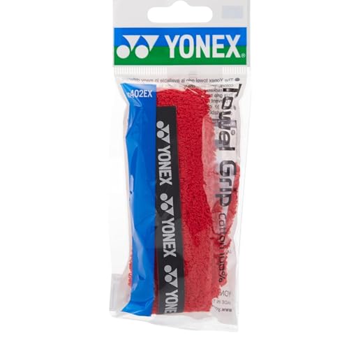 Yonex Frotteegriffband rot1er Overgrip, rot, One Size Yonex Frotteegriffband rot1er Overgrip, rot, One Size von YONEX