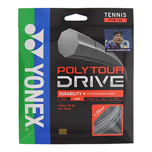 Yonex Poly Tour Drive 1.25mm 12m Saitenset schwarz Yonex Poly Tour Drive 1.25mm 12m Saitenset schwarz von YONEX