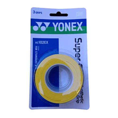 YONEX Baby-Boys Super GRAP Overgrip 30 Pack Yellow, Jaune, TU EU YONEX Baby-Boys Super GRAP Overgrip 30 Pack Yellow, Jaune, TU EU von YONEX
