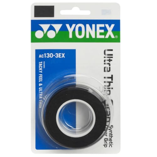 Yonex overgrip AC130-3EX extra dünn 3 Stück schwarz Yonex overgrip AC130-3EX extra dünn 3 Stück schwarz von YONEX