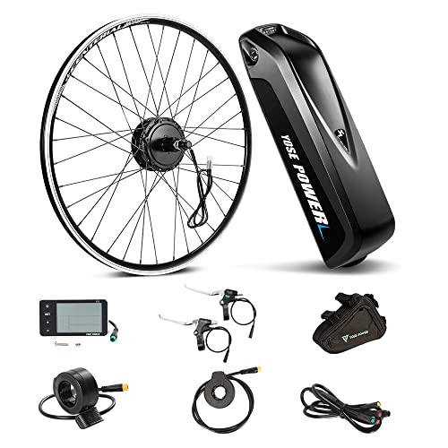 YOSE POWER Ebike Umbausatz 36V250W 28" Heckmoter Elektrofahrrad Conversion Kit 28'' für Steckritzel Cassette mit Integrierte Controller 36V13Ah Batterie YOSE POWER Ebike Umbausatz 36V250W 28" Heckmoter Elektrofahrrad Conversion Kit 28'' für Steckritzel Cassette mit Integrierte Controller 36V13Ah Batterie von YOSE POWER