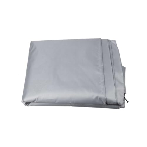 YOUUPOC Bootsplane,Persenning Boot Boot in makellosem Zustand, staubdichte Bootsabdeckung aus Polyester, wasserdichte Abdeckung, staubdichte Abdeckung, schwarz, 520 x 94 x 46 cm(Silver230 94 46cm) von YOUUPOC